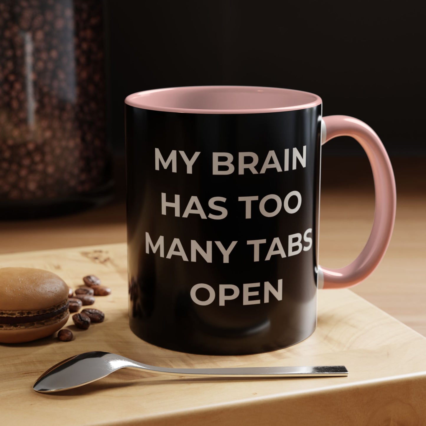My Brain Has Too Many Tabs Open Mug | Funny ADHD Gift | Lofi Office Coffee Cup (11oz)