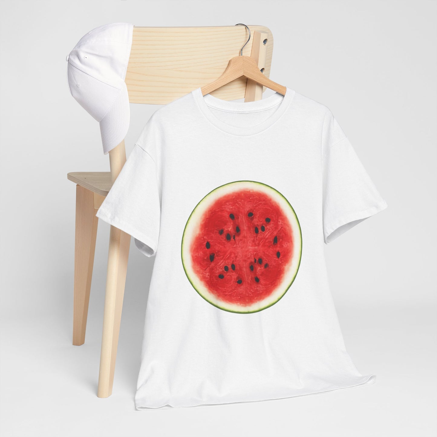 Watermelon Slice Graphic T-Shirt | Funny "One in a Melon" Tee | Easy Lazy Halloween Costume | Unisex Summer Top
