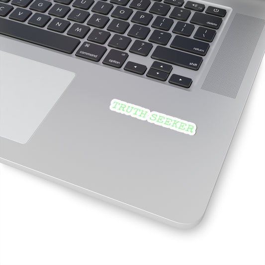 Truth Seeker" Vinyl Sticker | Paranormal Alien Decal for Laptop, Water Bottle