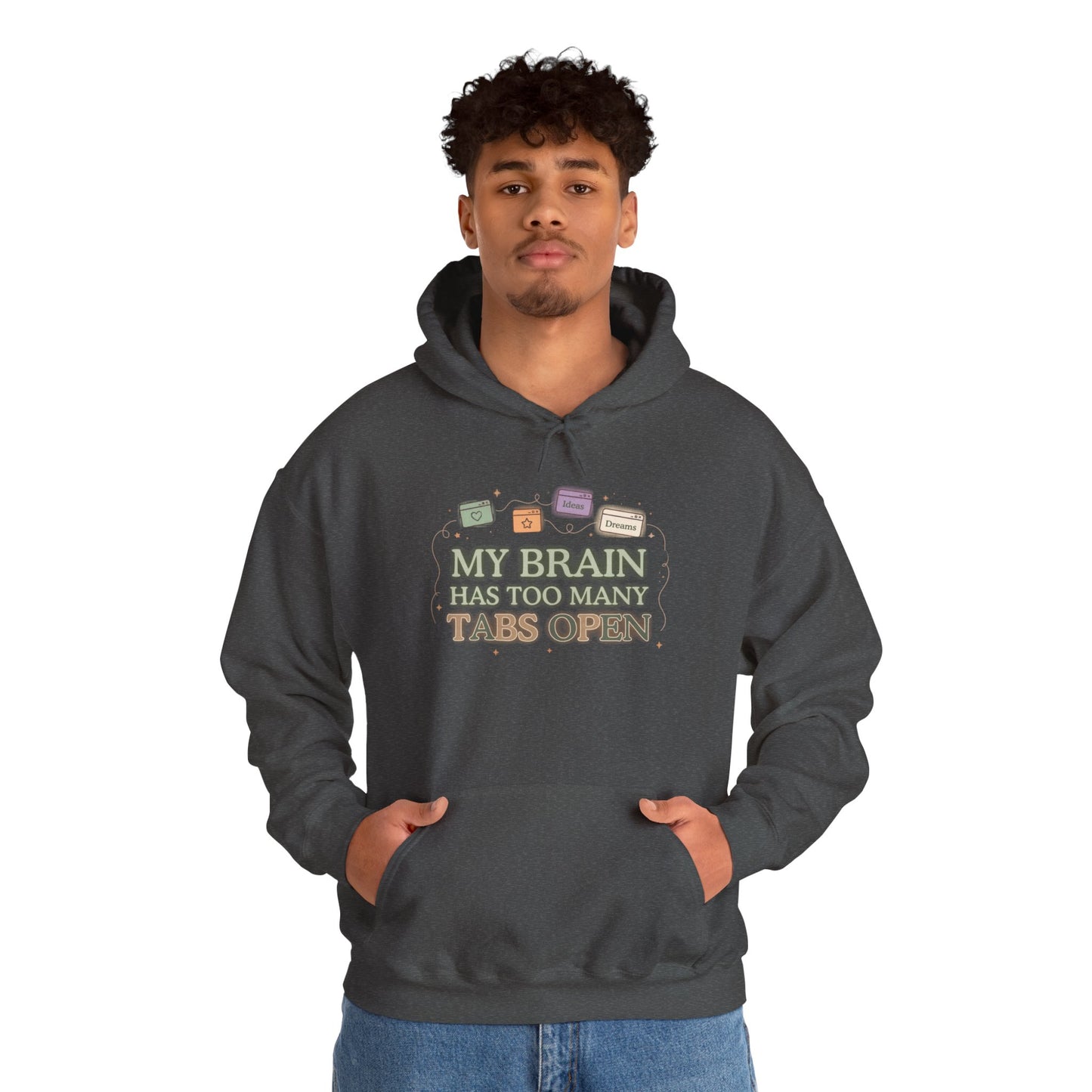 ADHD Hyper-fixation Mode | Retro Aesthetic  Hoodie