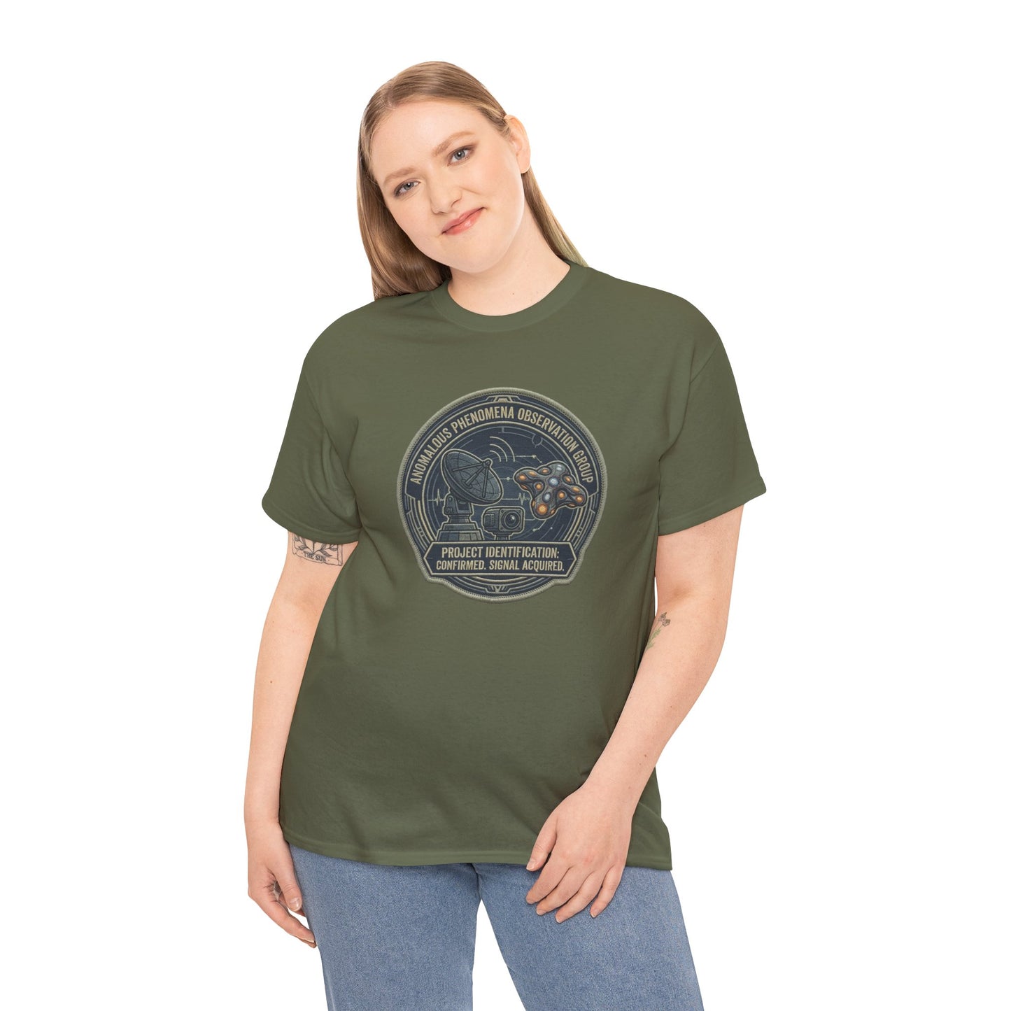 UAP Tracking Array: Classified Sensor Data Graphic Tee