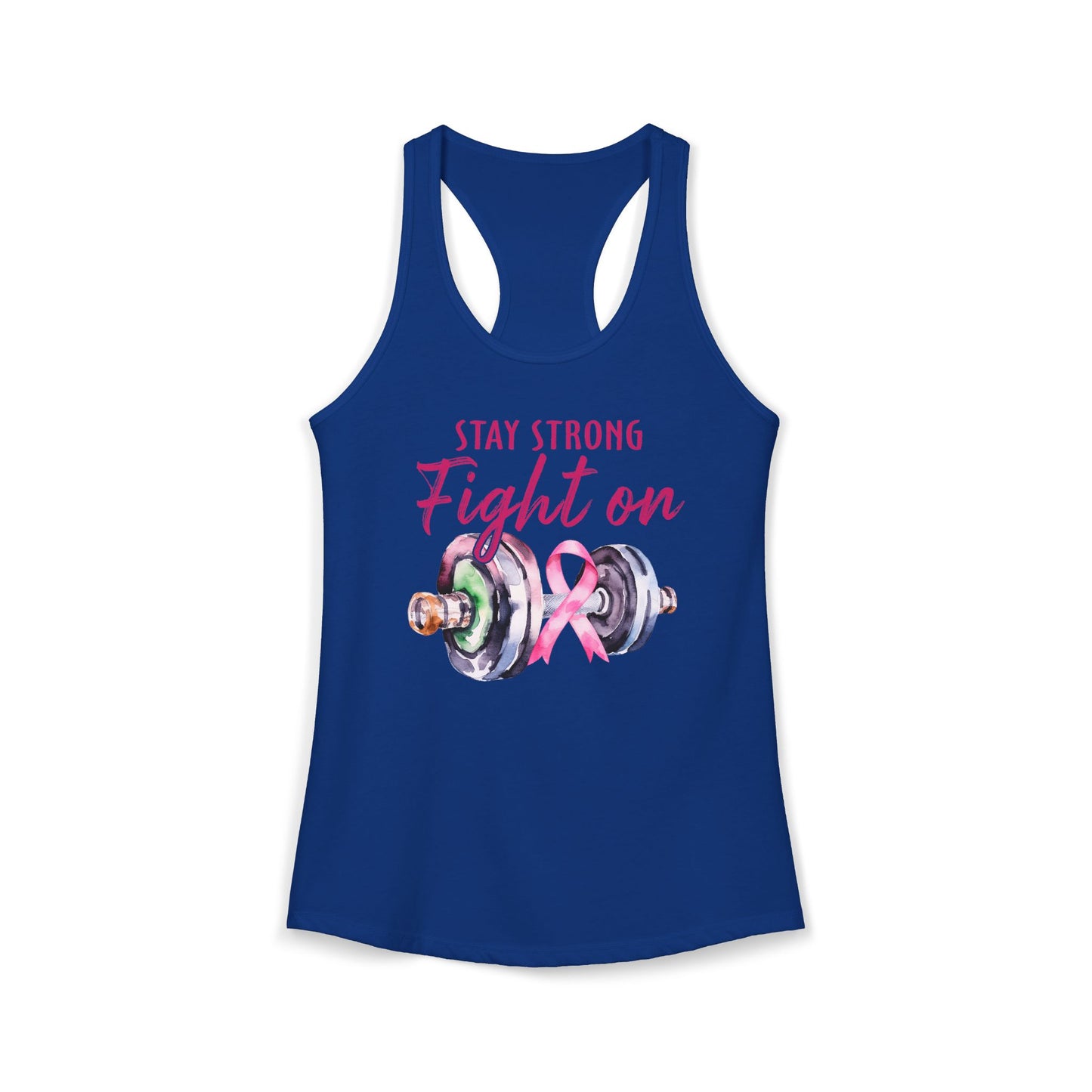 Empowerment Women’s Cancer Awareness Tank Top - Motivational Fitness Apparel