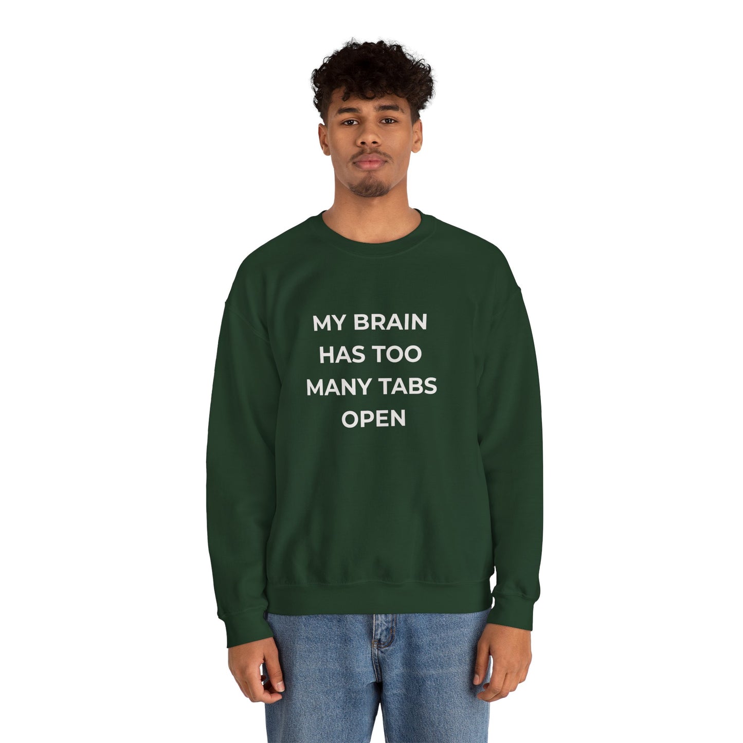 My Brain Has Too Many Tabs Open Sweatshirt | Funny ADHD Gift | Cozy Lofi Pullover
