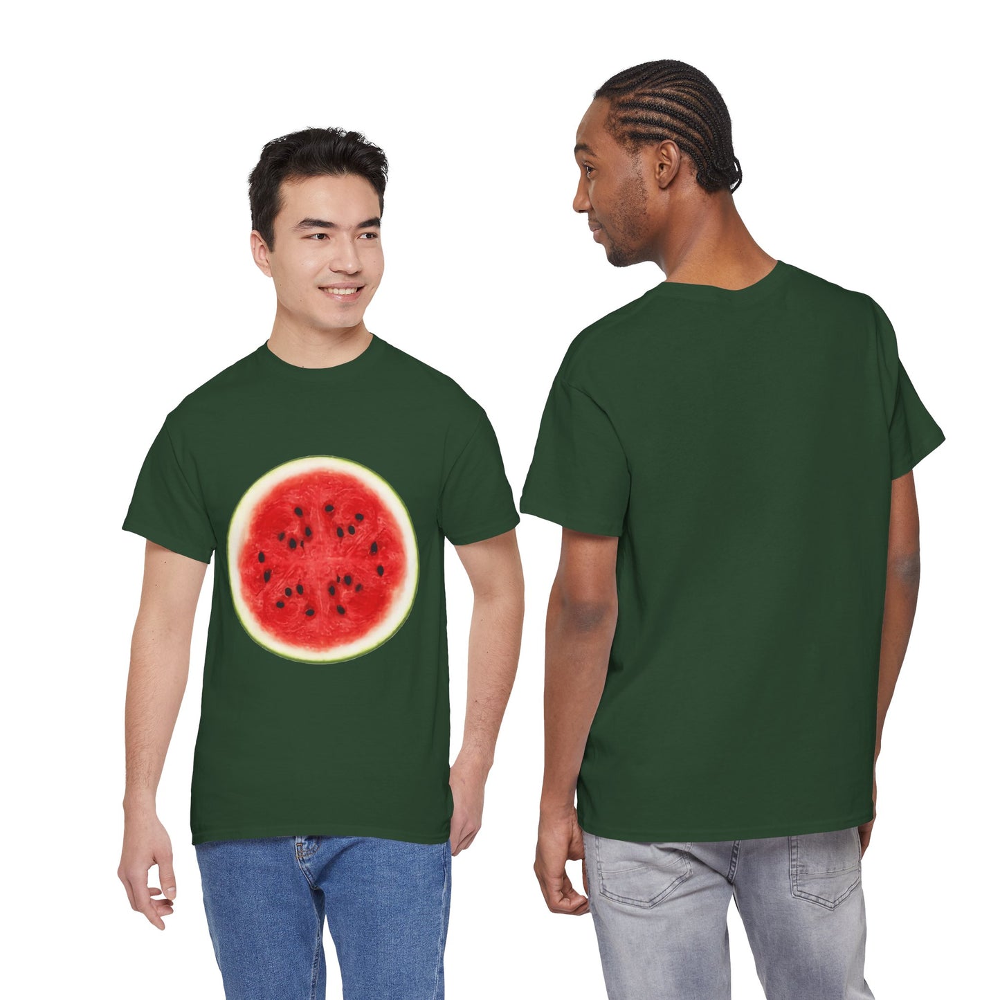 Watermelon Slice Graphic T-Shirt | Funny "One in a Melon" Tee | Easy Lazy Halloween Costume | Unisex Summer Top