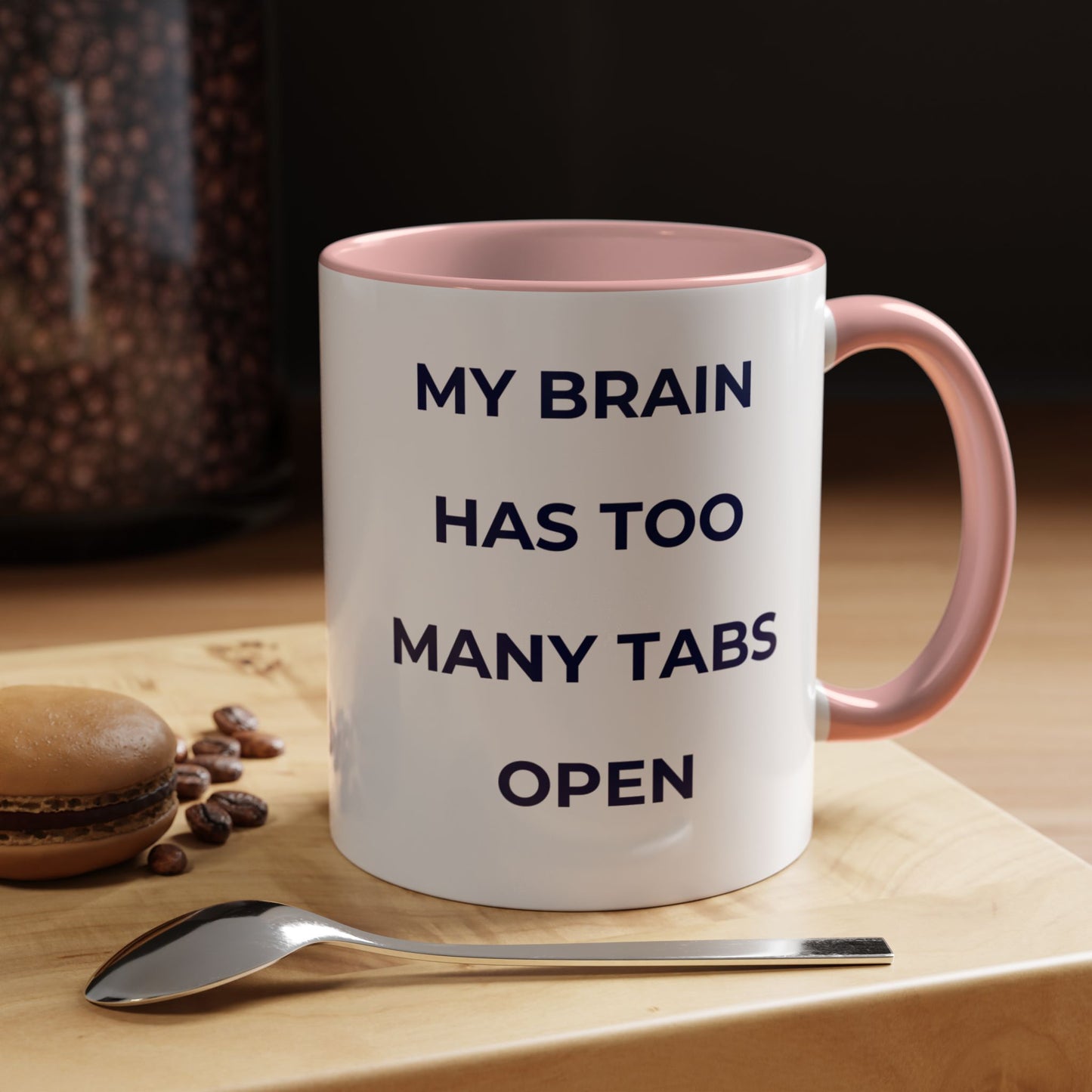 My Brain Has Too Many Tabs Open Mug | Funny ADHD Gift | Lofi Office Coffee Cup (11oz)
