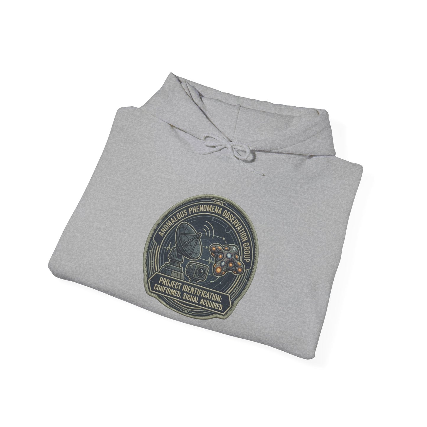 Project Tracking Array: Classified UAP Schematic Heavyweight Hoodie