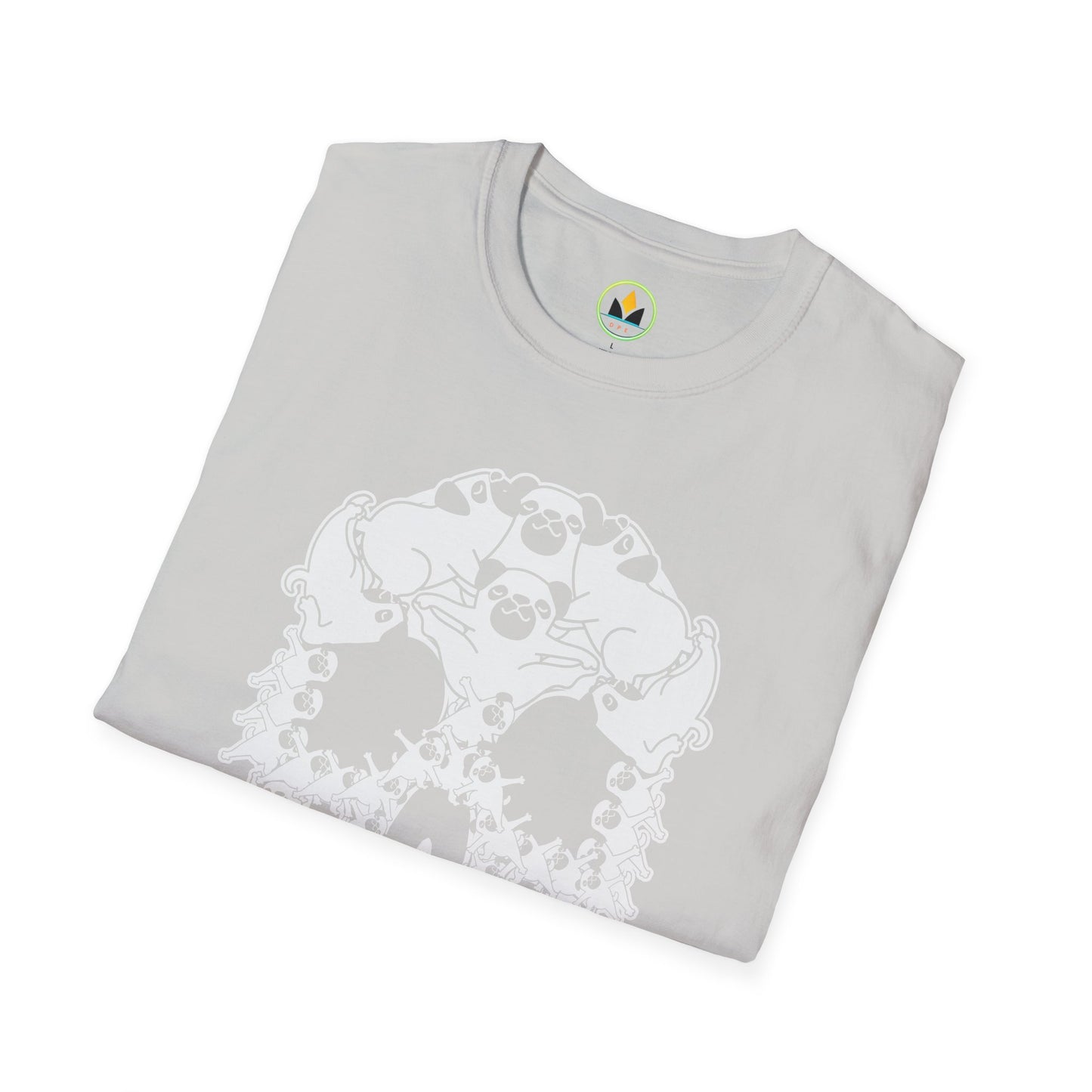 Pug Skull Shirt | Funny Gothic Dog Lover Tee | Optical Illusion Skeleton Pug Gift | Edgy Pet Owner Top | Halloween & Everyday Wear