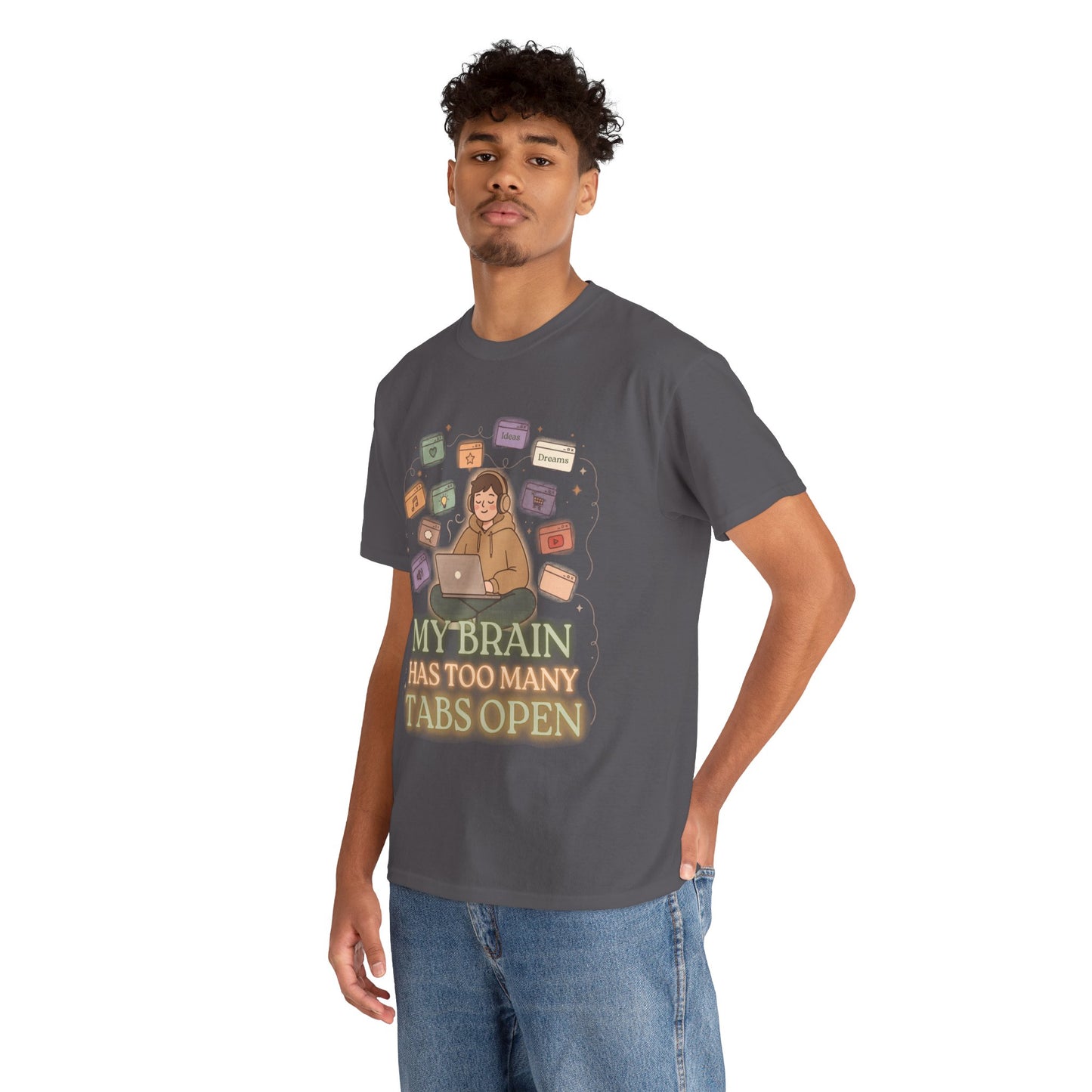 ADHD Night Mode | Neon "2AM Hyperfixation" Aesthetic Tee