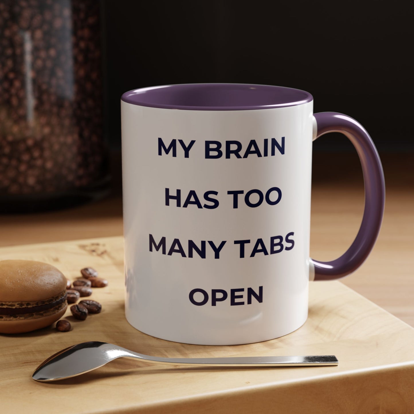 My Brain Has Too Many Tabs Open Mug | Funny ADHD Gift | Lofi Office Coffee Cup (11oz)