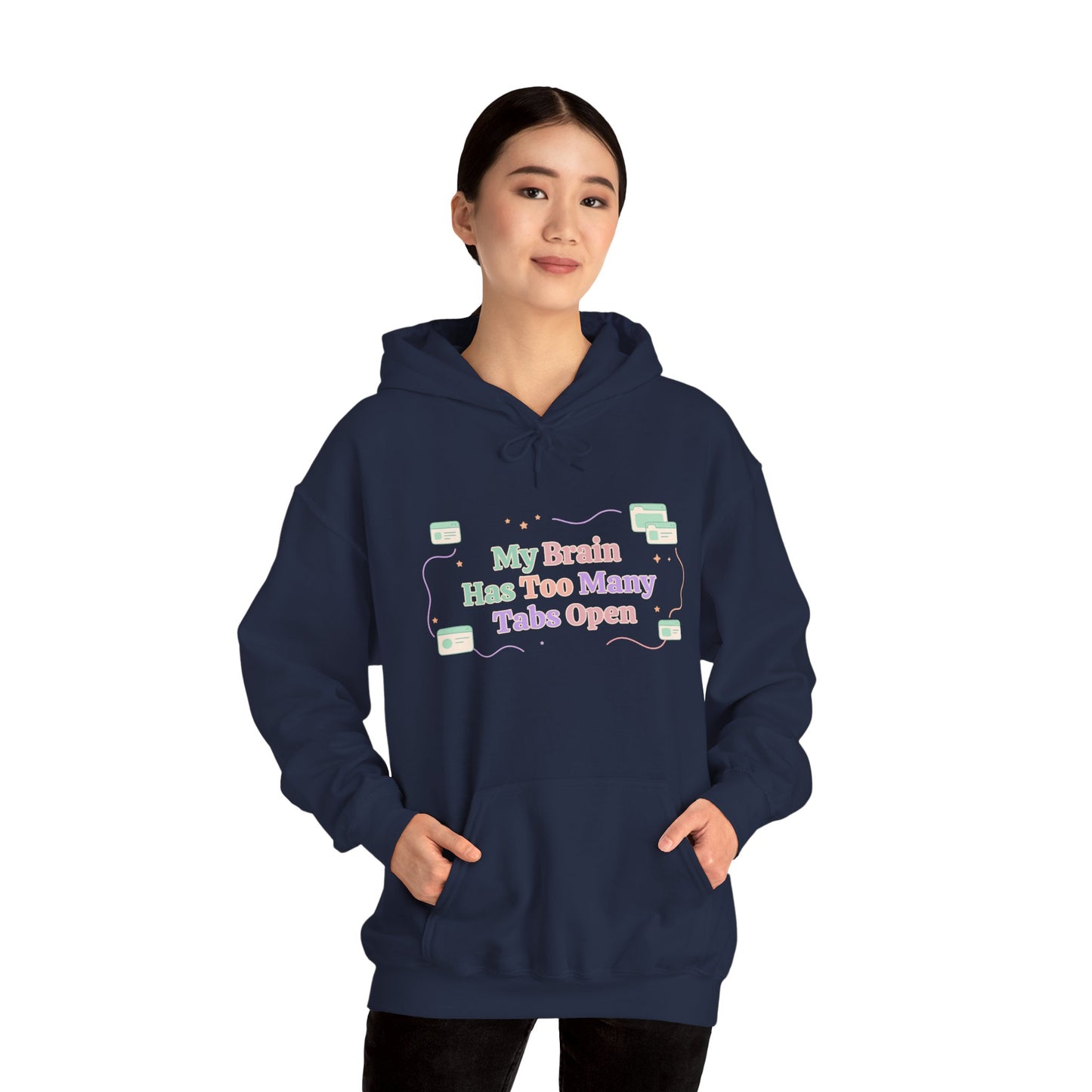 ADHD Hyperfixation Mode | Retro "Locked In" Aesthetic Hoodie