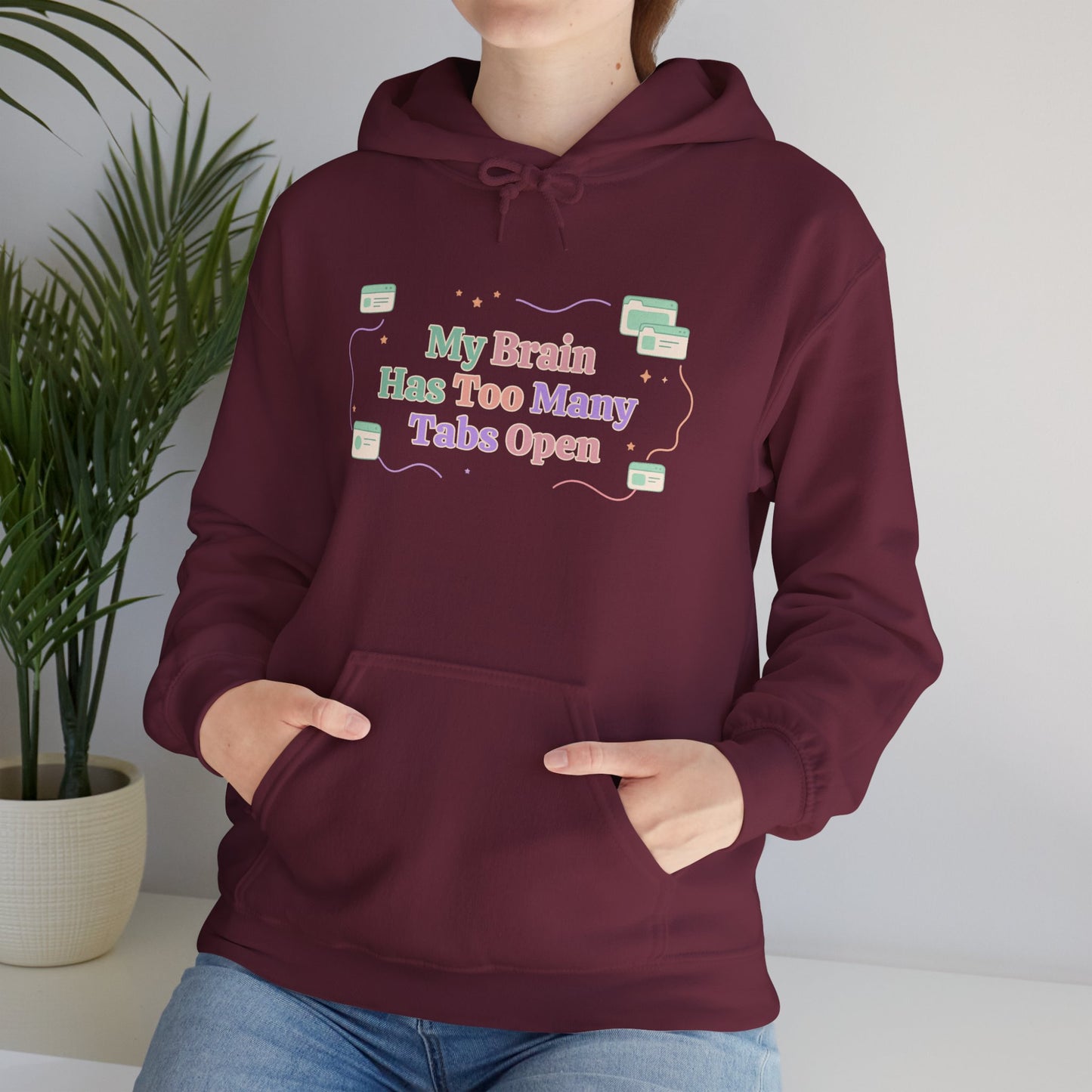 ADHD Hyperfixation Mode | Retro "Locked In" Aesthetic Hoodie