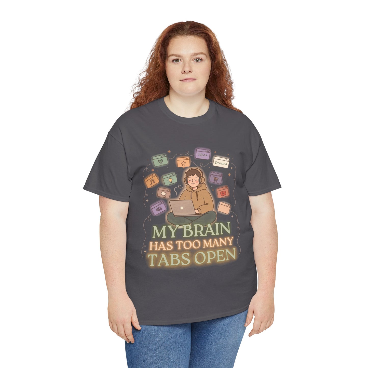 ADHD Night Mode | Neon "2AM Hyperfixation" Aesthetic Tee
