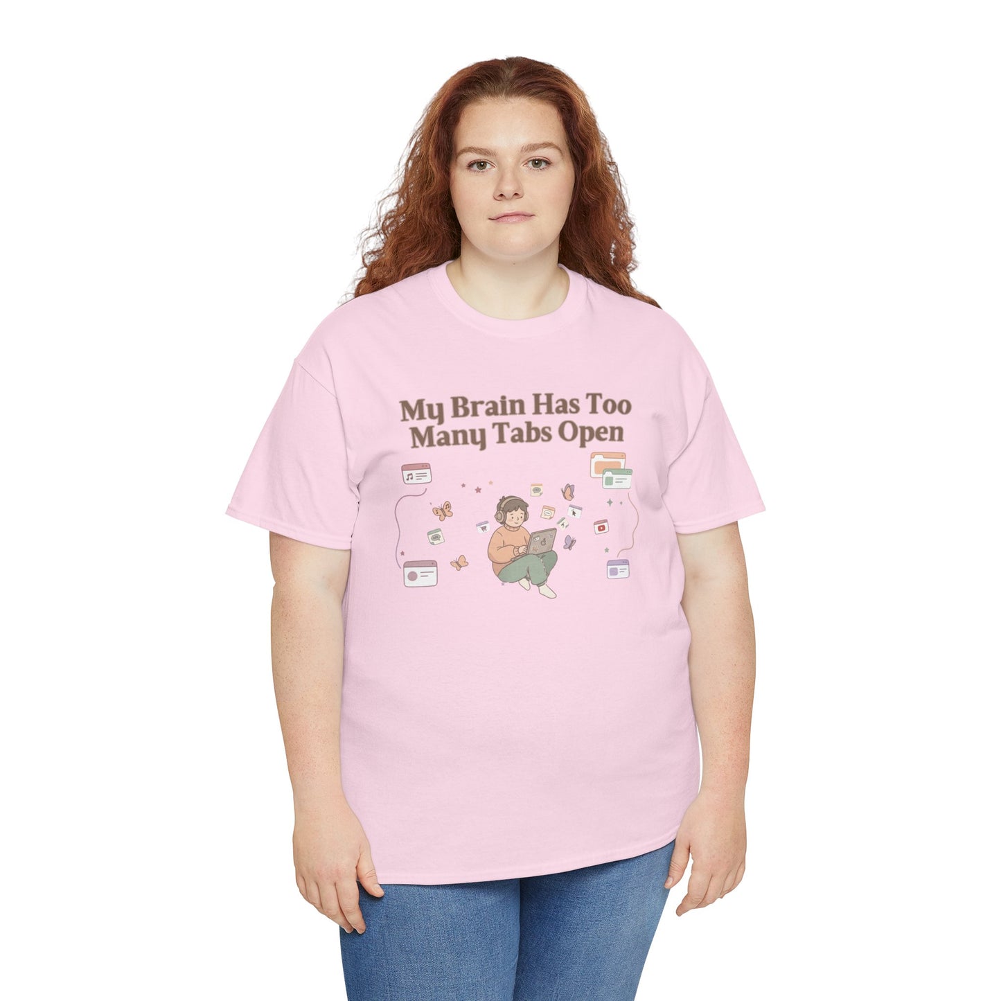 Hyper-Focus Mode: ENGAGED 🎧 The 'Brain Has Too Many Tabs Open' Neurospicy Tee