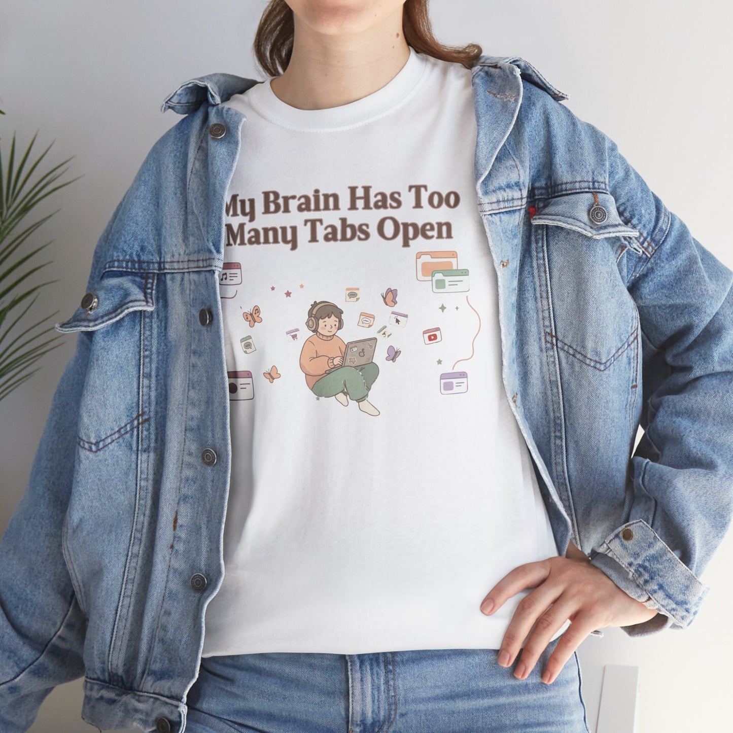 Hyper-Focus Mode: ENGAGED 🎧 The 'Brain Has Too Many Tabs Open' Neurospicy Tee