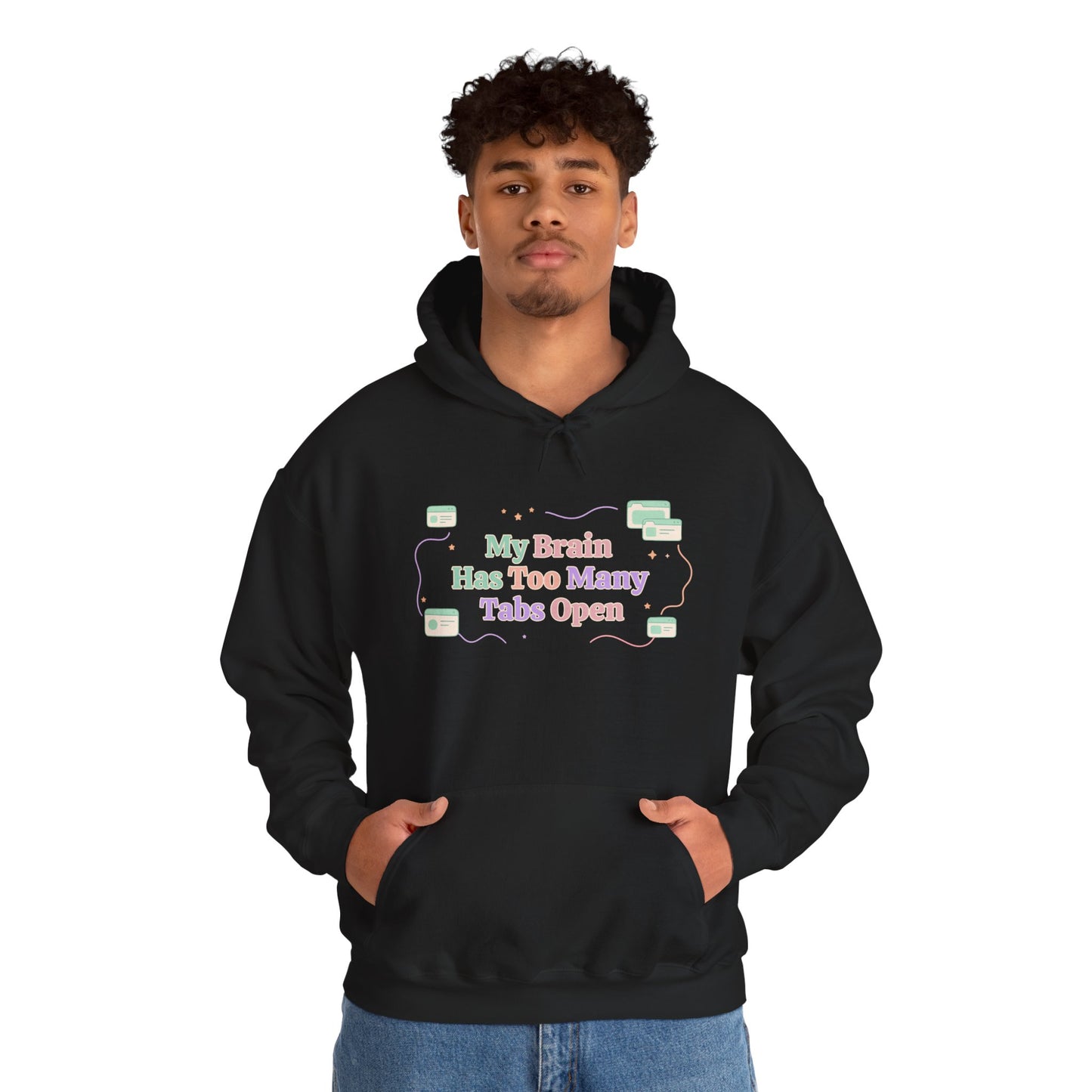 ADHD Hyperfixation Mode | Retro "Locked In" Aesthetic Hoodie