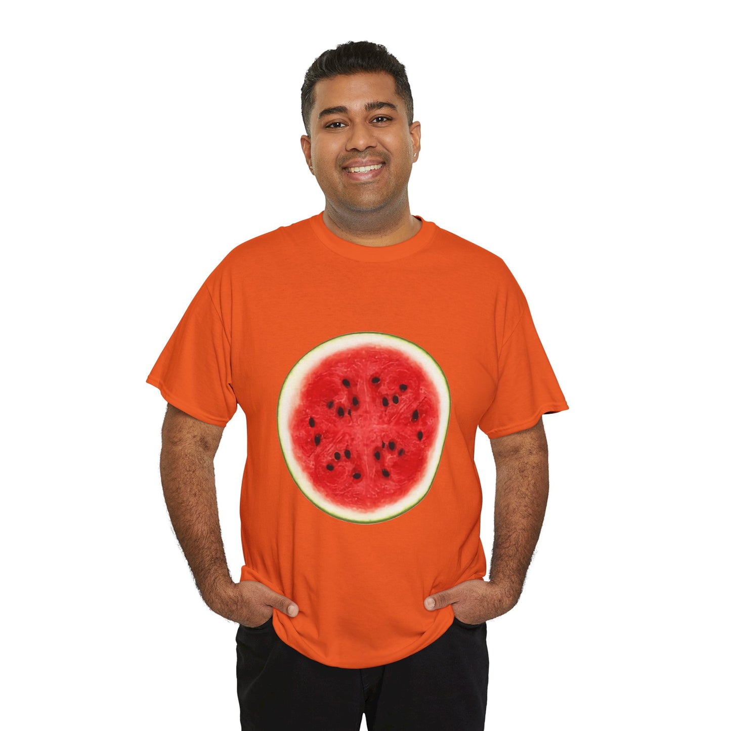 Watermelon Slice Graphic T-Shirt | Funny "One in a Melon" Tee | Easy Lazy Halloween Costume | Unisex Summer Top