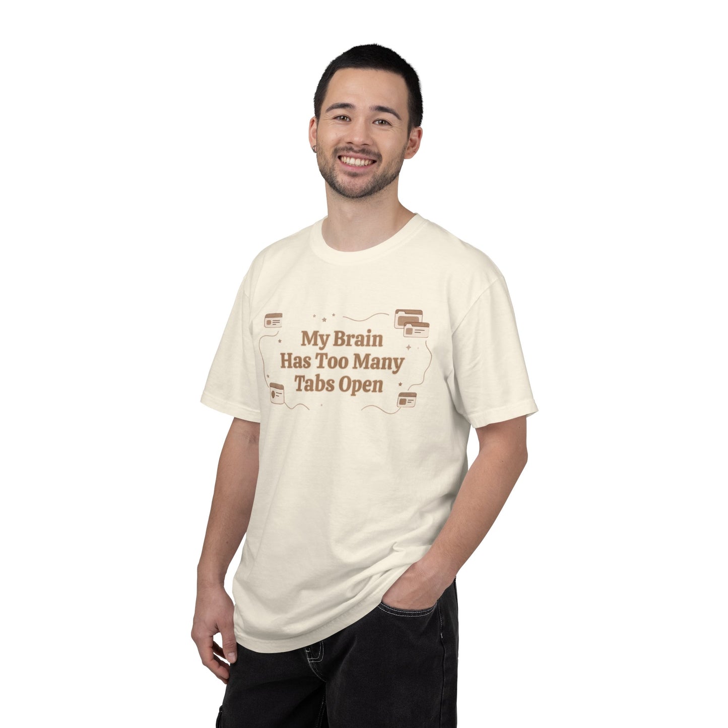 The "Too Many Tabs" ADHD Aesthetic Comfort Tee