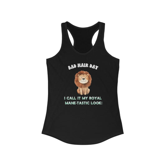 Royal Mane-Tastic Lion Tee - Comfortable Bad Hair Day Themed Shirt